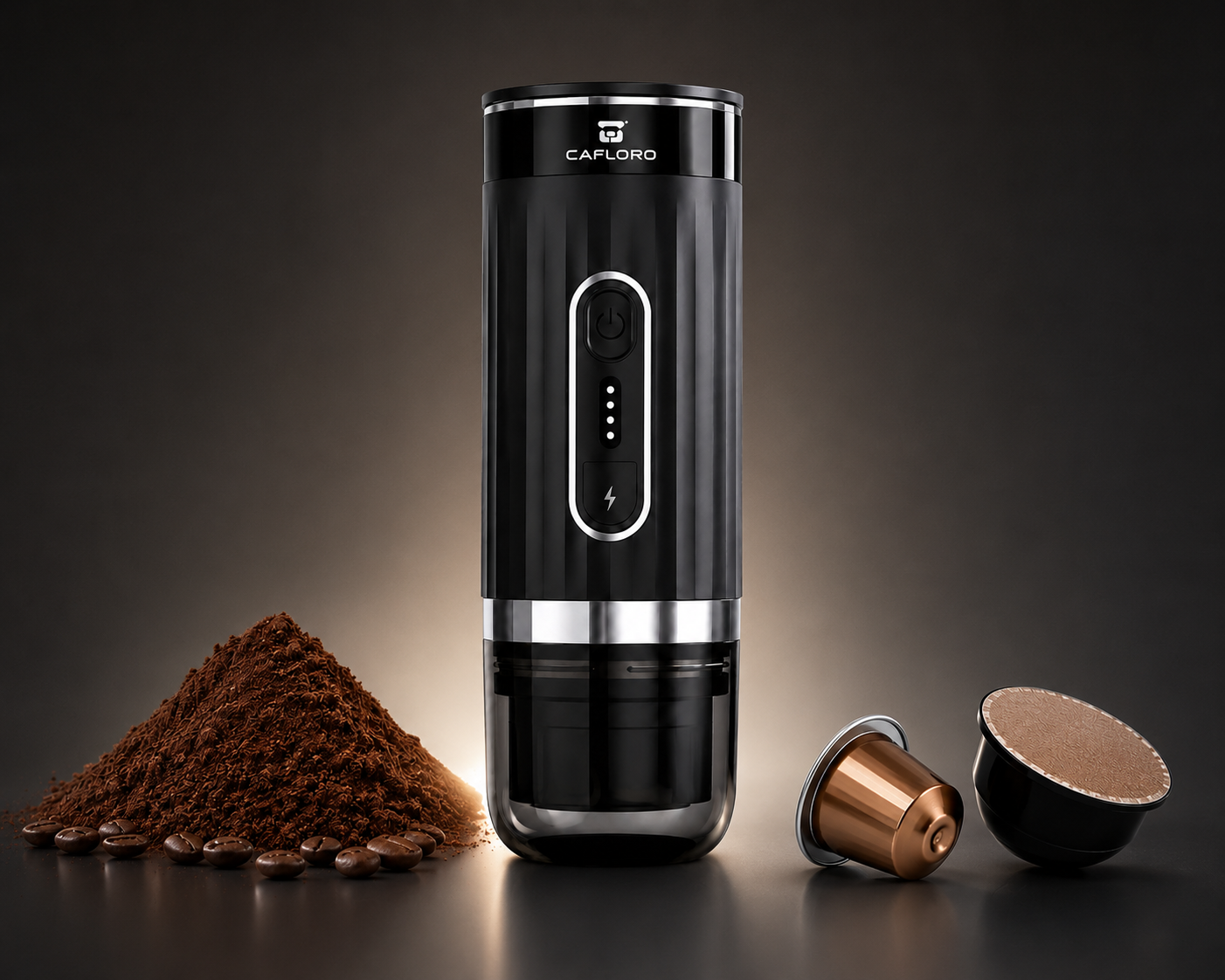 Machine à espresso CAFLORO avec café moulu et capsules